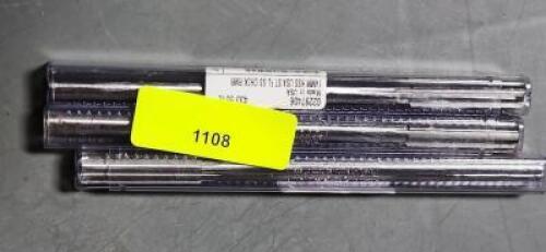 DESCRIPTION: (3) HSS SF/SH CHUCKING REAMER BRAND/MODEL: MADE IN USA 433-0.5512 SIZE: 14mm RETAIL$: $69.78 QTY: 3