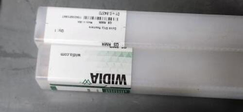 DESCRIPTION: (2) QUICK SHIP REAMERS BRAND/MODEL: WIDIA 118424581I9WT SIZE: 0.8437" RETAIL$: $323.00 QTY: 2