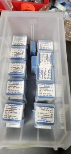 DESCRIPTION: (40) SOLID CARBIDE GROOVING INSERTS BRAND/MODEL: NORTH AMERICAN CARBIDE A4R300M03P00ST RETAIL$: $38.10 PER INSERT QTY: 40