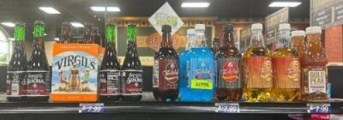 DESCRIPTION: ASSORTED SODA AS SHOWN QTY: 1