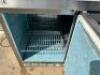 DELFIELD 72" THREE DOOR WORK TOP COOLER W/ GRANITE SLAB TOP. - 3
