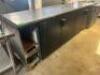 PERLICK 108" FOUR DOOR DRAFT BEER BOX WITH TOWER AND LINES. - 5
