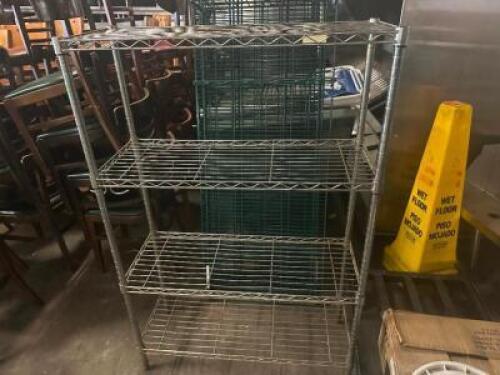 48" X 12" FOUR TIER WIRE SHELF