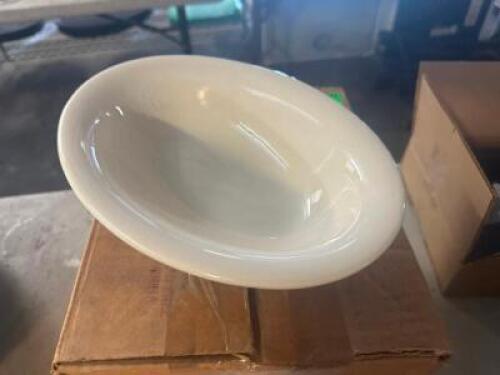 (6) 9" HOMER LAUGHLIN CHINA PLATTERS