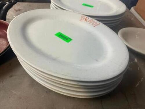 (6) 14" "BRIO" LOGO PLATTERS