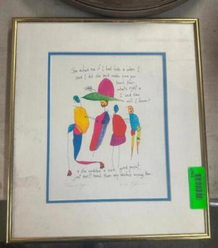 SMALL FRAMED PRINT