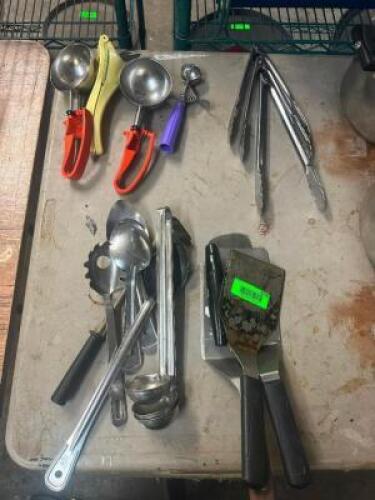 (1) LOT OF ASSORTED UTENSILS