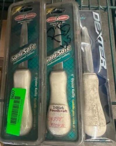 (3) DEXTER PAIRING KNIVES ( NEW )