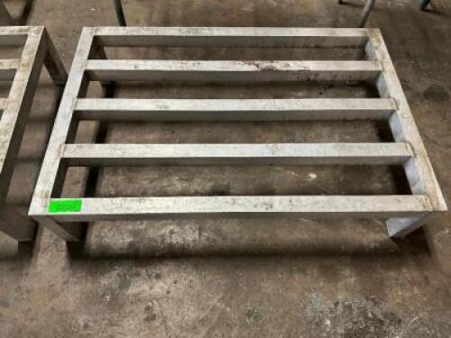 36" X 20" ALUMINUM DUNNAGE RACK