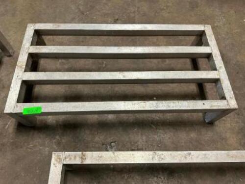 36" X 18" ALUMINUM DUNNAGE RACK