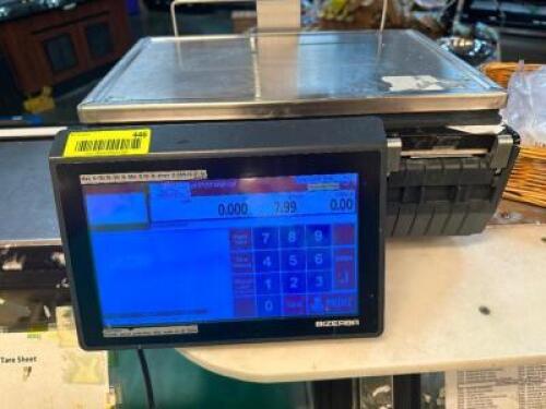 BIZERBA WUBR-507N DIGITAL DELI SCALE