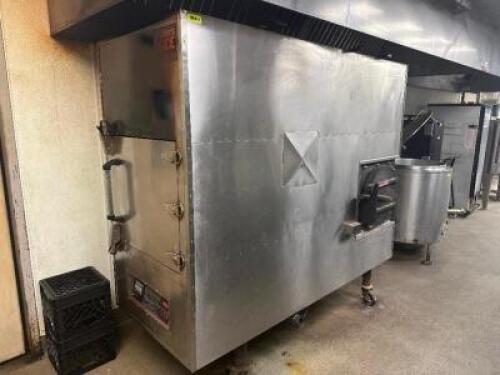 SOUTHERN PRIDE XLR-600-SL SERIES SMOKER / ROTISSERIE OVEN.