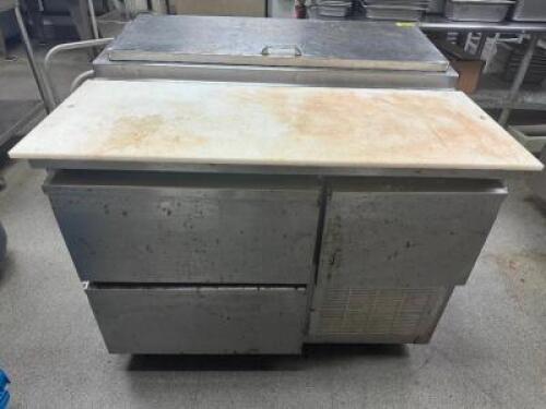 42" TWO DRAWER REFRIGERATED SANDWICH PREP COOLER