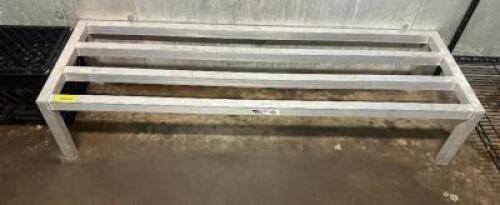 60" X 20" ALUMINUM DUNNAGE RACK