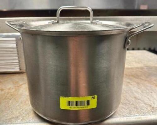 10 QT STAINLESS STOCK POT