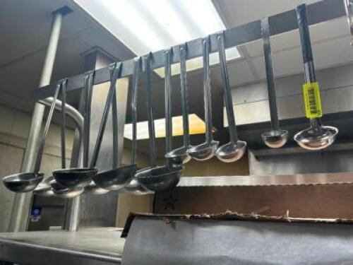 (13) ASSORTED STAINLESS LADLES
