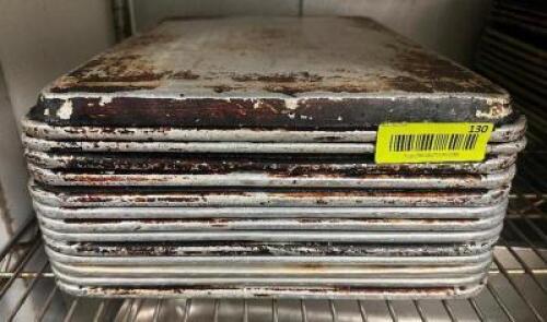 (12) HALF SIZE SHEET PANS
