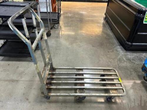 36" HEAVY DUTY ALUMINUM WAREHOUSE CART