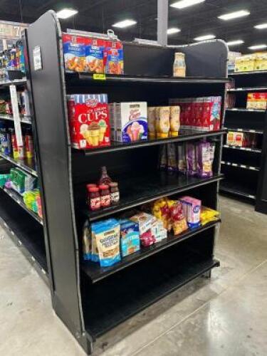 48" GONDOLA SHELVING END CAP.