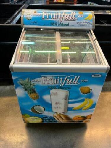 30" TOP OPEN MERCHANDISER FREEZER.