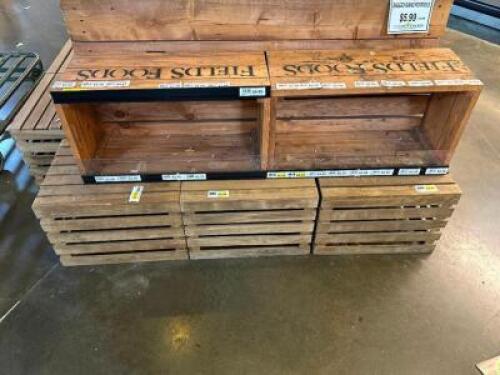 (7) ASSORTED WINE CRATES