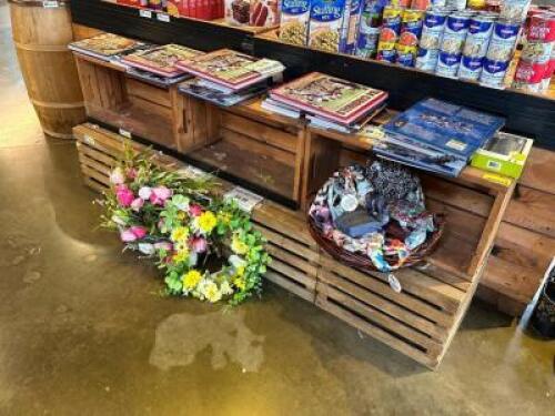 (6) ASSORTED WINE CRATES