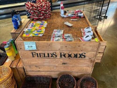 48" X 40" CRATE STYLE PRODUCE DISPLAY