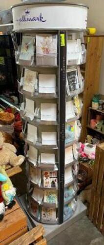 HALLMARK ROTATING CARD DISPLAY