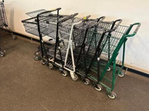 (6) ASSORTED SHOPPING CARTS