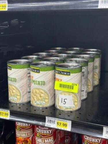 (15) - PC. SET OF CANNED SOUP