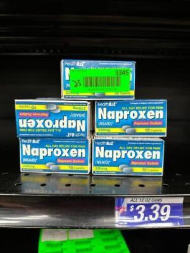 (25)- BOTTLES OF NAPROXEN