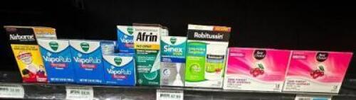 (20)- ASSORTED PHARMACY ITEMS