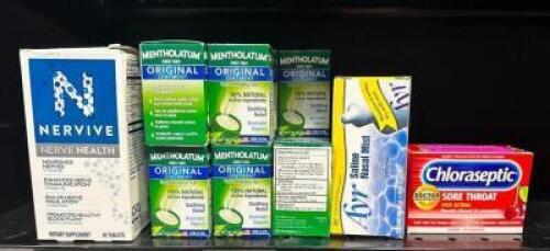 (21)- ASSORTED PHARMACY ITEMS
