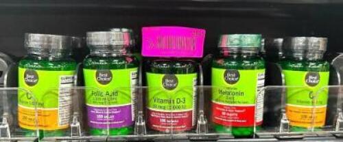 (20)- ASSORTED VITAMINS