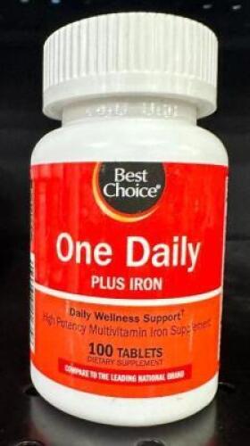 (18)- BOTTLES OF ONE DAILY SUPPLEMENTS
