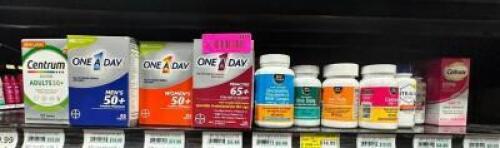(20)- ASSORTED VITAMINS