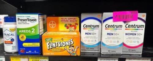 (20)- ASSORTED VITAMINS