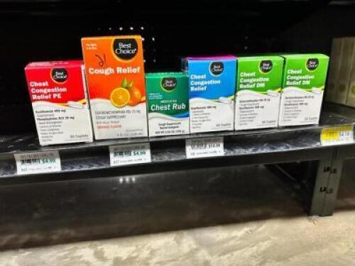 (21)- ASSORTED PHARMACY ITEMS