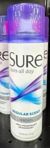 (8)- SPRAY DEODORANT CANS