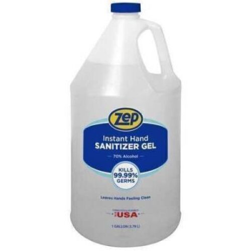 DESCRIPTION: (2) INSTANT HAND SANITIZER GEL BRAND/MODEL: ZEP SIZE: 1 GALLON RETAIL$: $32.43 EA QTY: 2