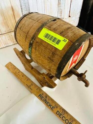 SMALL ANHEUSER BUSCH BARREL TAP
