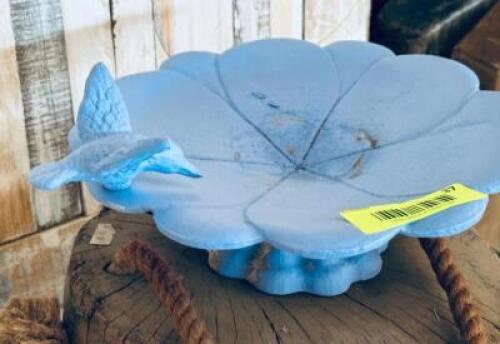 CAST IRON BIRD BATH