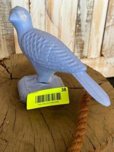 CAST IRON BIRD STATUE