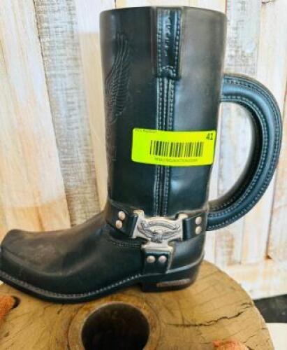 HARLEY DAVIDSON BOOT MUG
