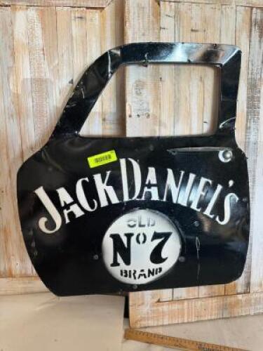 METAL JACK DANIELS DOOR