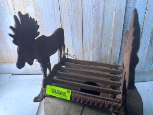 IRON BOOT SCRAPER