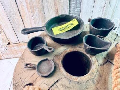 5PC CAST IRON MINI SET