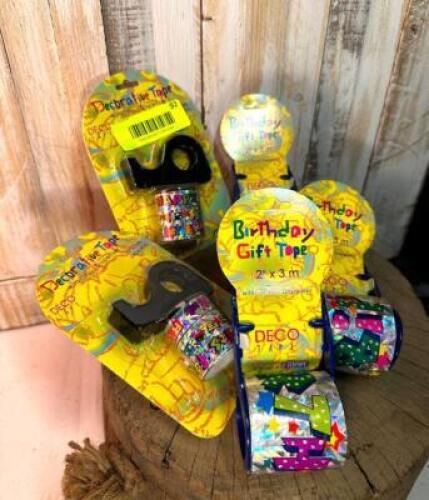 (5) BIRTHDAY GIFT TAPE