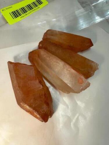 (4) PINK QUARTZ