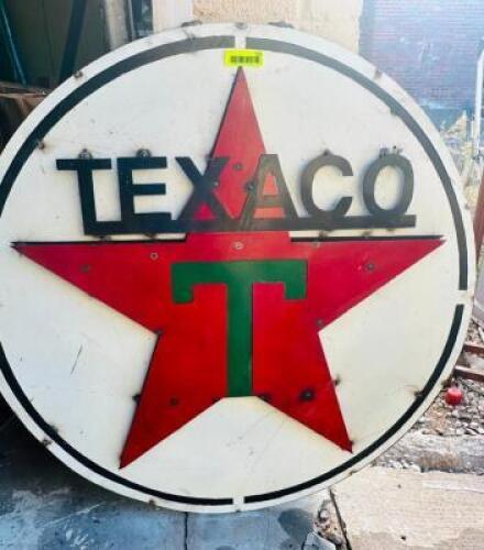 METAL TEXACO SIGN